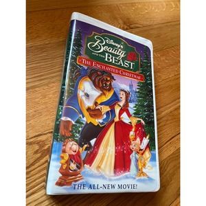 Beauty and the Beast The Enchanted Christmas VHS